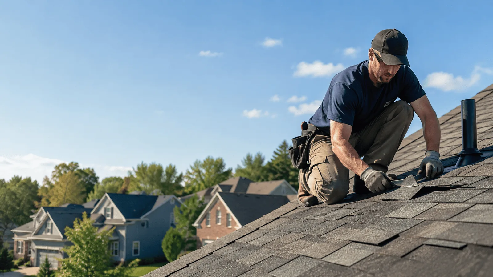 Roof Leak Repair in Woodleaf, NC near me